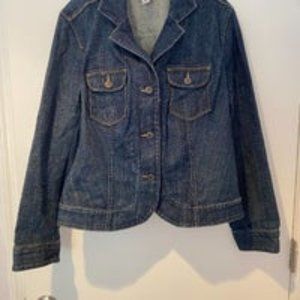 Tailored Talbots Jean Jacket - Size 14